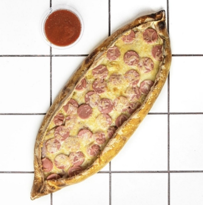 Picture of Ham and Sausage pideh