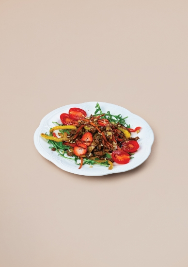 Picture of Beef & Vegetables hot salad 300g