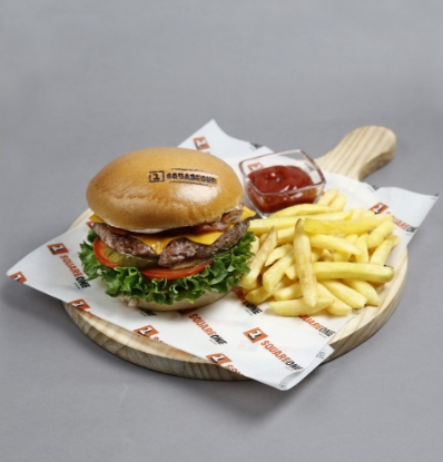 Picture of Bacon cheeseburger 550g