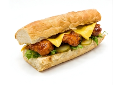 Picture of Spicy fried chicken sandwich