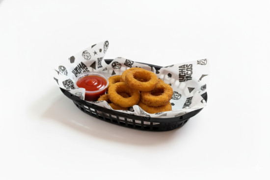 Picture of Onion rings + Ketchup 