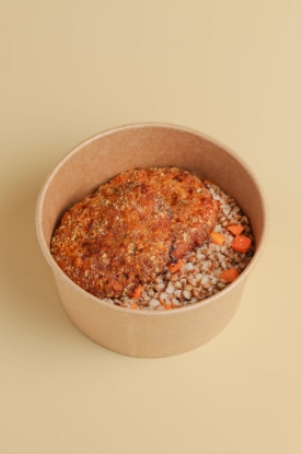 Picture of Beef Cutlets with Buckwheat 