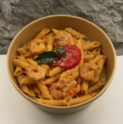 Picture of Pasta Arrabbiata with shrimp