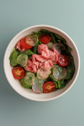Picture of Salad with Roast Beef