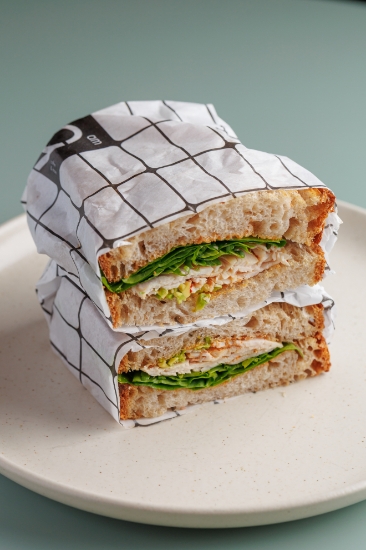 Picture of Sandwich with Turkey and Smoked Aioli Sauce